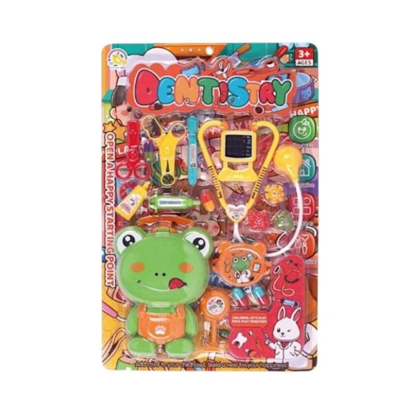 Παιδικό σετ ιατρικής Βατραχάκι - 590-126 - 917273 - GoodFlix