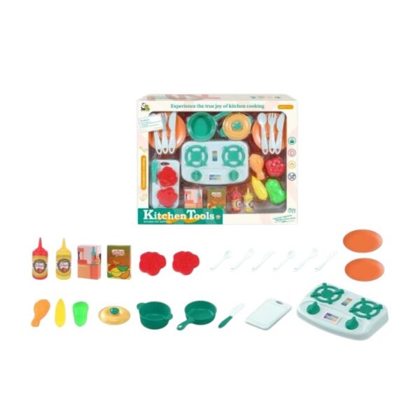 Σετ εστία μαγειρέματος με κουζινικά - 24pcs - PH-80 - 917293 - GoodFlix