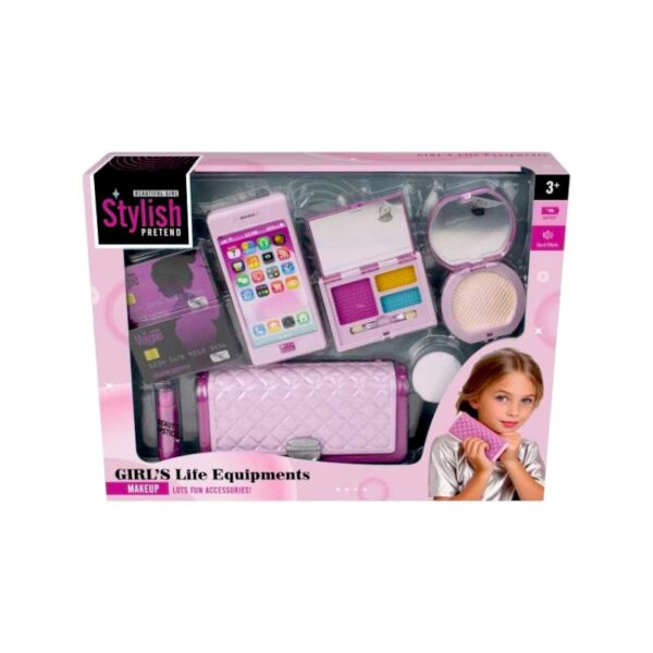 Παιδικό σετ ομορφιάς με τσαντάκι & κινητό - YLQ-098 - 917368 - GoodFlix