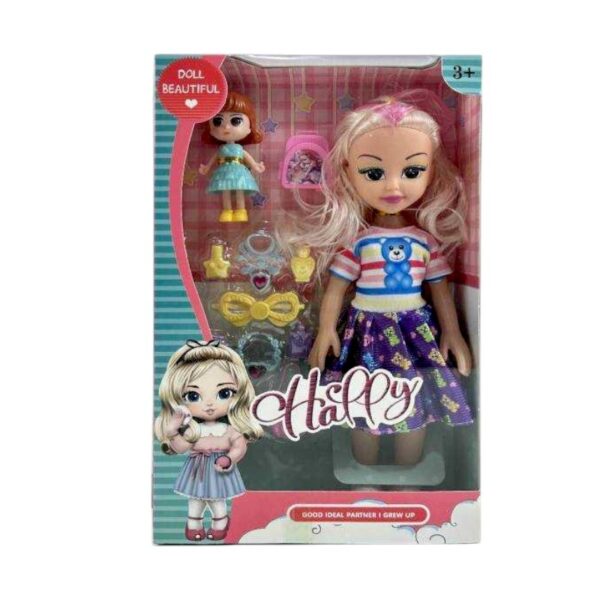 Σετ κούκλα με αξεσουάρ ομορφιάς - RX684C-310 - 917445 - GoodFlix
