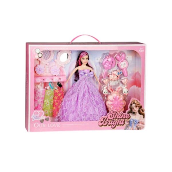 Κούκλα με αξεσουάρ ομορφιάς - 2546B - 917468 - GoodFlix