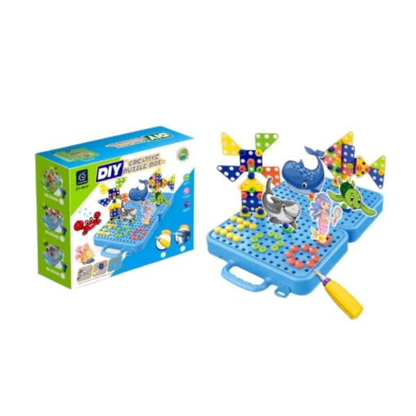 Σετ κατασκευών DIY με εργαλεία - 183pcs - 9958A - 917492 - GoodFlix