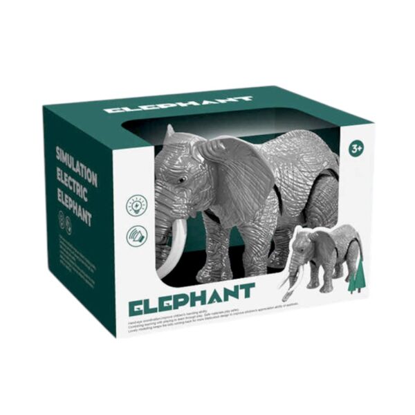 Ηλεκτρονικός Ελέφαντας με κίνηση - X222-22 - 917497 - GoodFlix