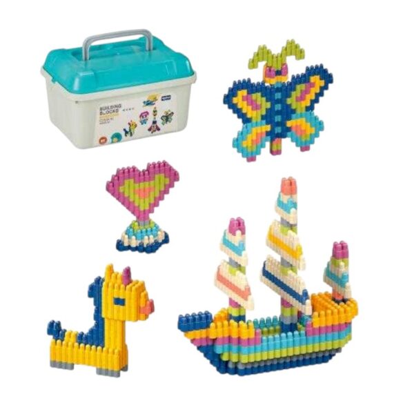 Σετ κατασκευών DIY με τουβλάκια - 320pcs - C2763A-02DIY - 917502 - GoodFlix