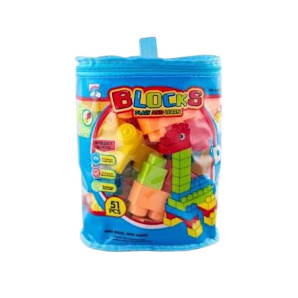 Σετ κατασκευών DIY με τουβλάκια - 558-20 - 51pcs - 917509 - GoodFlix