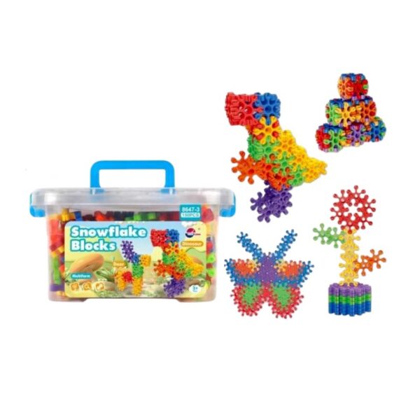 Σετ κατασκευών DIY με τουβλάκια νιφάδες - 150pcs - 8647-3 - 917513 - GoodFlix
