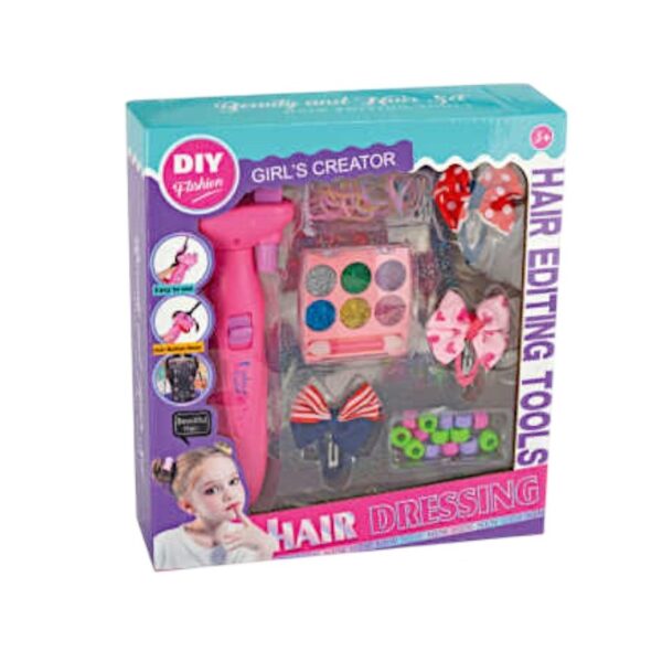 Σετ για πλεξουδάκια μαλλιών με σχέδια - 861-8 - 917518 - GoodFlix