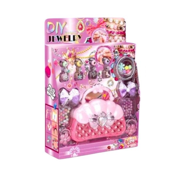 Σετ κατασκευής κοσμημάτων DIY με τσάντα - A9907DIY - 917524 - GoodFlix