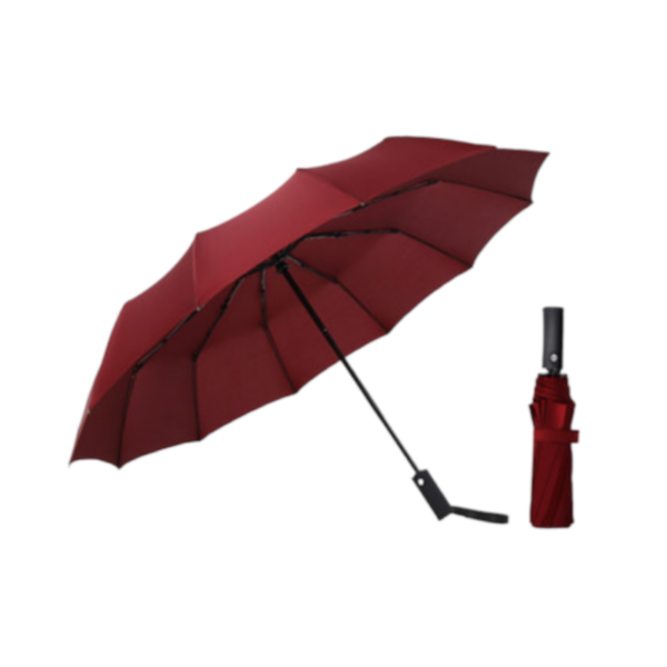 Αυτόματη ομπρέλα σπαστή - 171133 - Red - GoodFlix