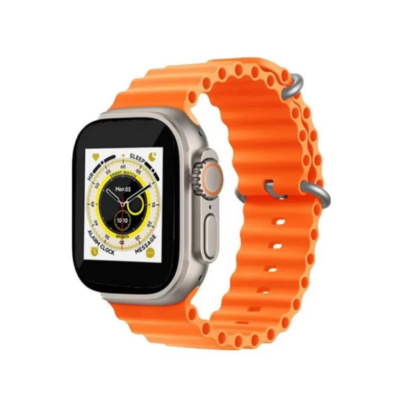 Σετ Smartwatch με 3 λουράκια - WISME-X30 - 750278 - Orange - GoodFlix
