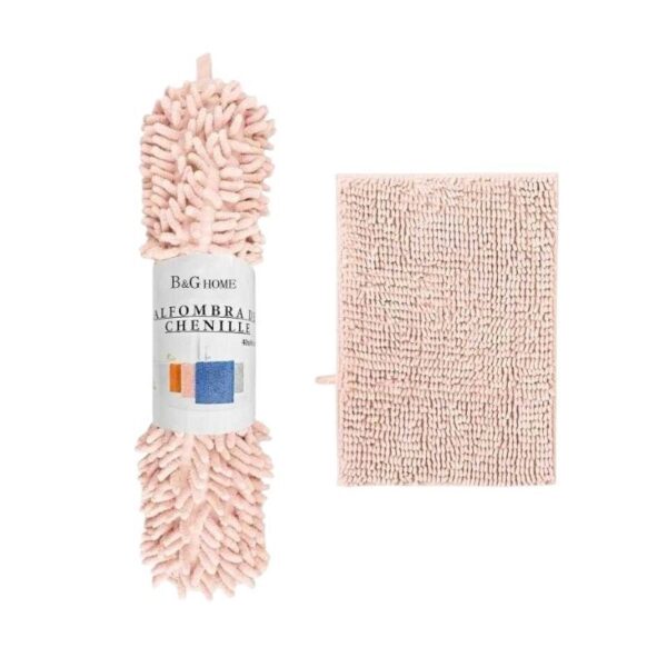 Πατάκι μπάνιου - M0839 - 50x80cm - Light Pink - 20876 - GoodFlix