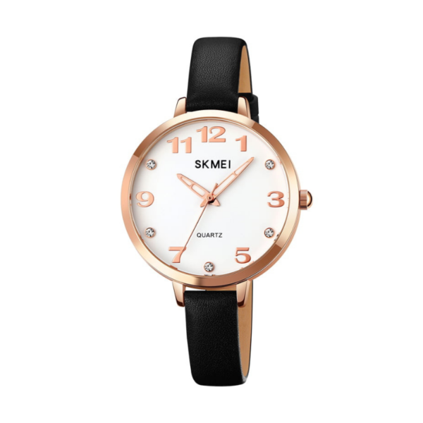 Αναλογικό ρολόι χειρός – Skmei - 2028 - Black/Rose Gold - GoodFlix