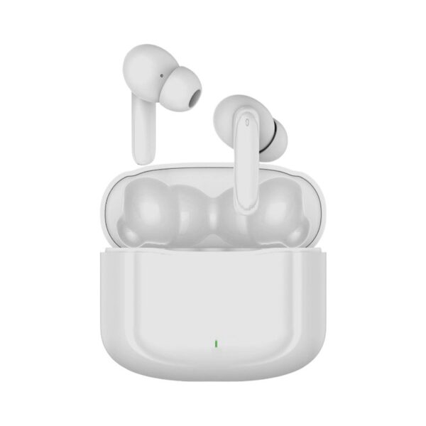 Ασύρματα ακουστικά Bluetooth με θήκη φόρτισης - C6 - Fineblue - 701458 - White - GoodFlix