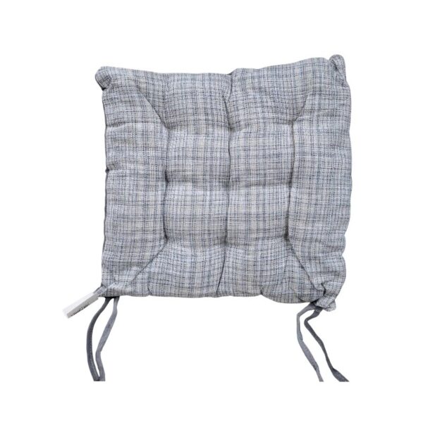 Μαξιλάρι καρέκλας διπλής όψης - 40x40cm - 720190 - Grey/Grey - GoodFlix