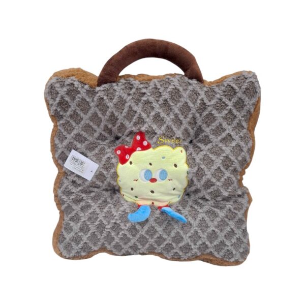 Μαξιλάρι καρέκλας παιδικό - 40x40cm - 720195 - Dark Brown - GoodFlix