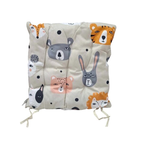 Μαξιλάρι καρέκλας παιδικό - 40x40cm - 720203 - Beige - GoodFlix