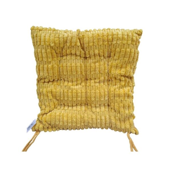 Μαξιλάρι καρέκλας - 40x40cm - 720208 - Yellow - GoodFlix