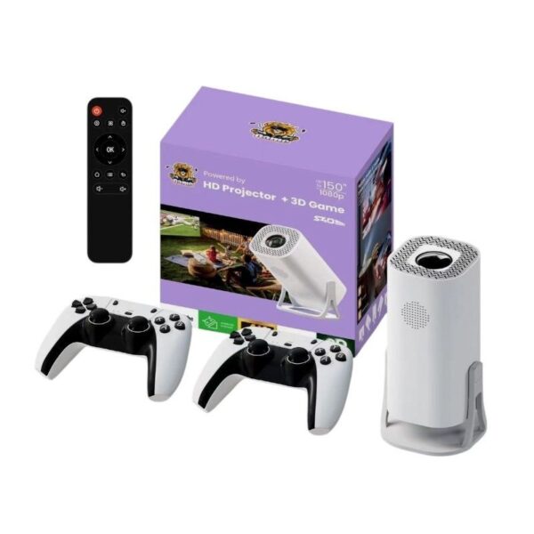 Κονσόλα παιχνιδιών & multimedia με προτζέκτορα και 2 χειριστήρια - S40 Ultra - 812945 - GoodFlix