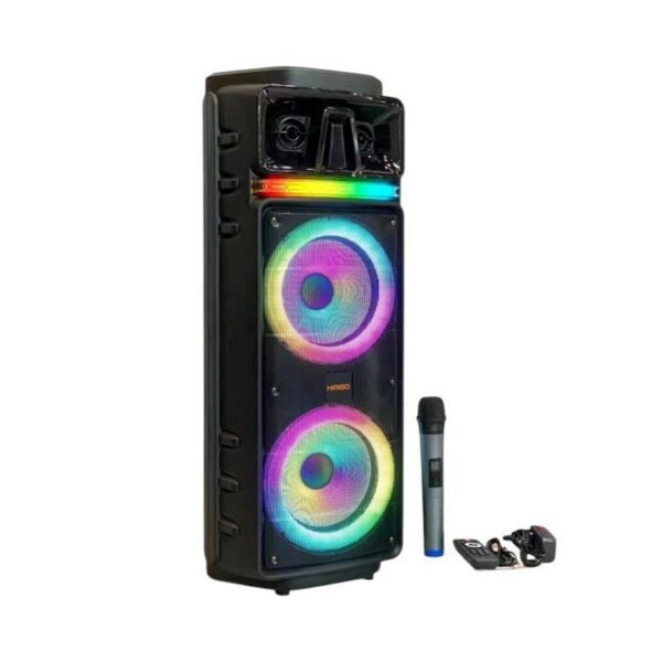 Φορητό ηχείο subwoofer με μικρόφωνο Karaoke - QS-4229 - 813140 - GoodFlix